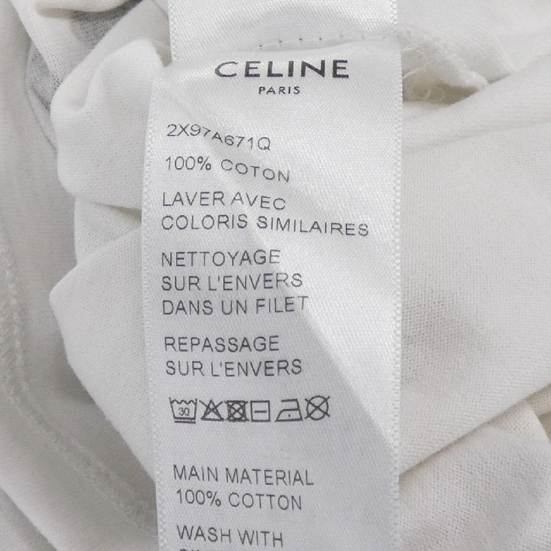 Áo thun CELINE 16BOXY 2X97A671Q thời kỳ Eddie - Hàng hiệu Chính hãng 824481