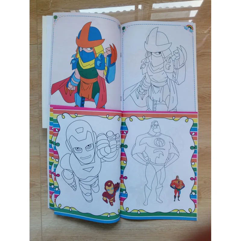 Combo 4 Quyển - Truyện Tranh (2) - Vịt Donald - Xì Trum - Sách Tô Màu 560289