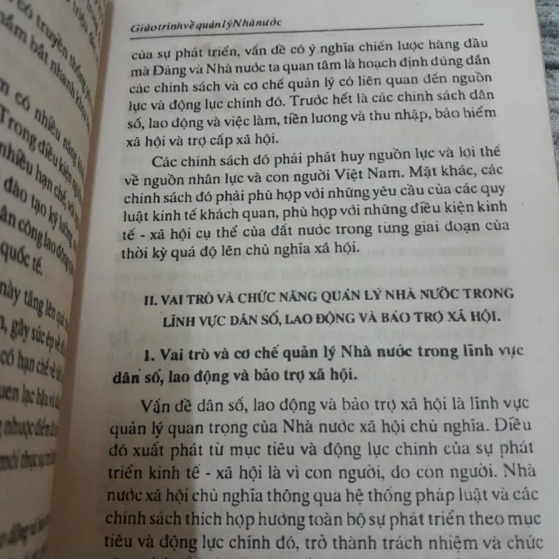 Học viện hành chính QG- Giáo trình Quản lý Nhà Nước cho Ngạch chuyên viên. X bản 1994 781409