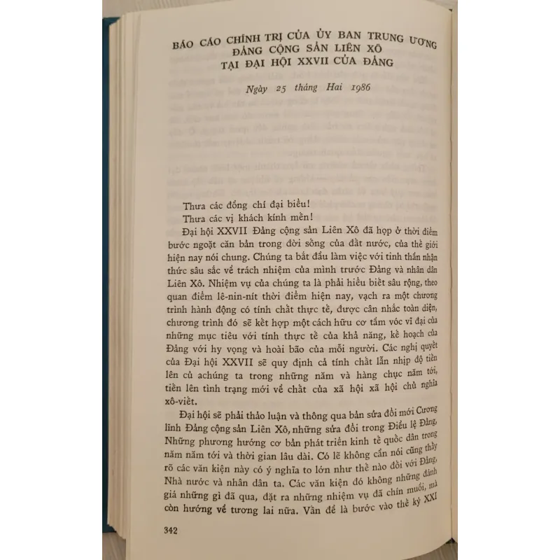 Goóc-ba-chốp (Gorbachev) - Những bài nói và viết chọn lọc (còn mới 90%) 1030428