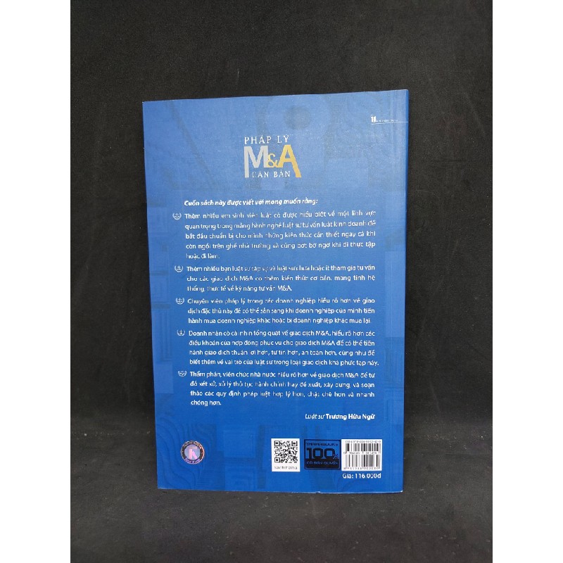 Pháp lý M&A căn bản luật sư Trương Hữu ngữ mới 95% 2021HCM1906 35445