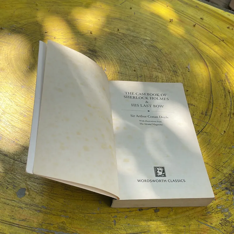 THE CASEBOOK OF SHERLOCK HOLMES & HIS LAST BOW- SIR ARTHUR CONAN DOYLE 763423