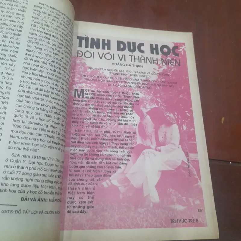 TRI THỨC TRẺ số 16 tháng 10-1996 747518