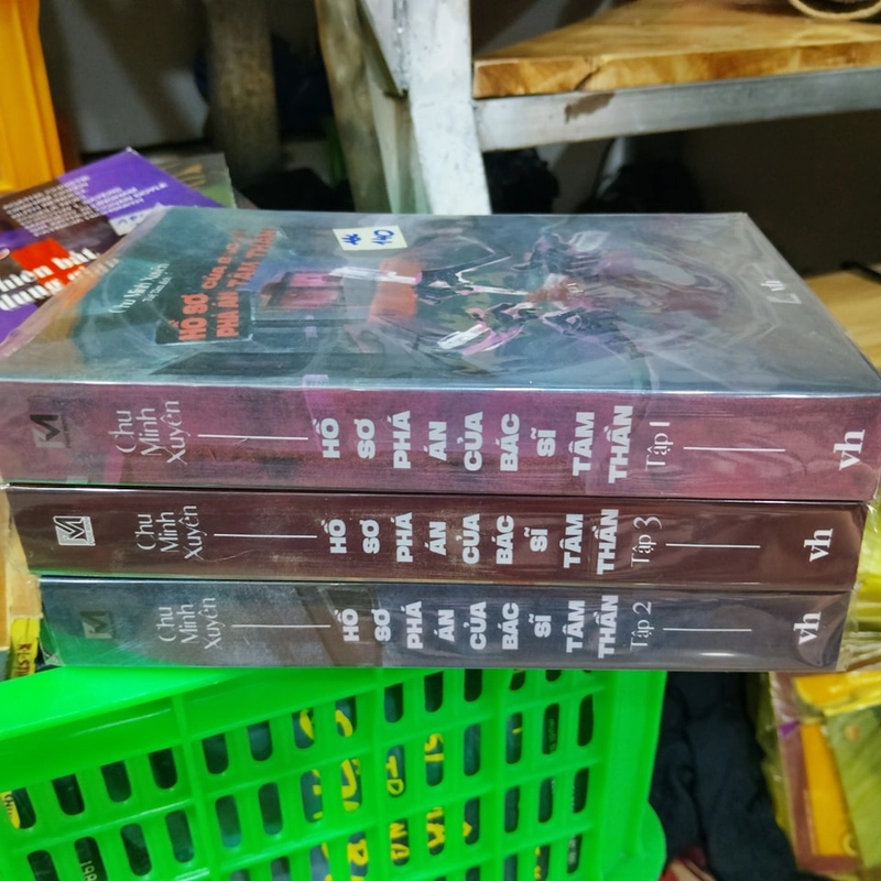 Hồ sơ phá án của bác sĩ tâm thần - Chu Minh Xuyên (3 cuốn) 444206