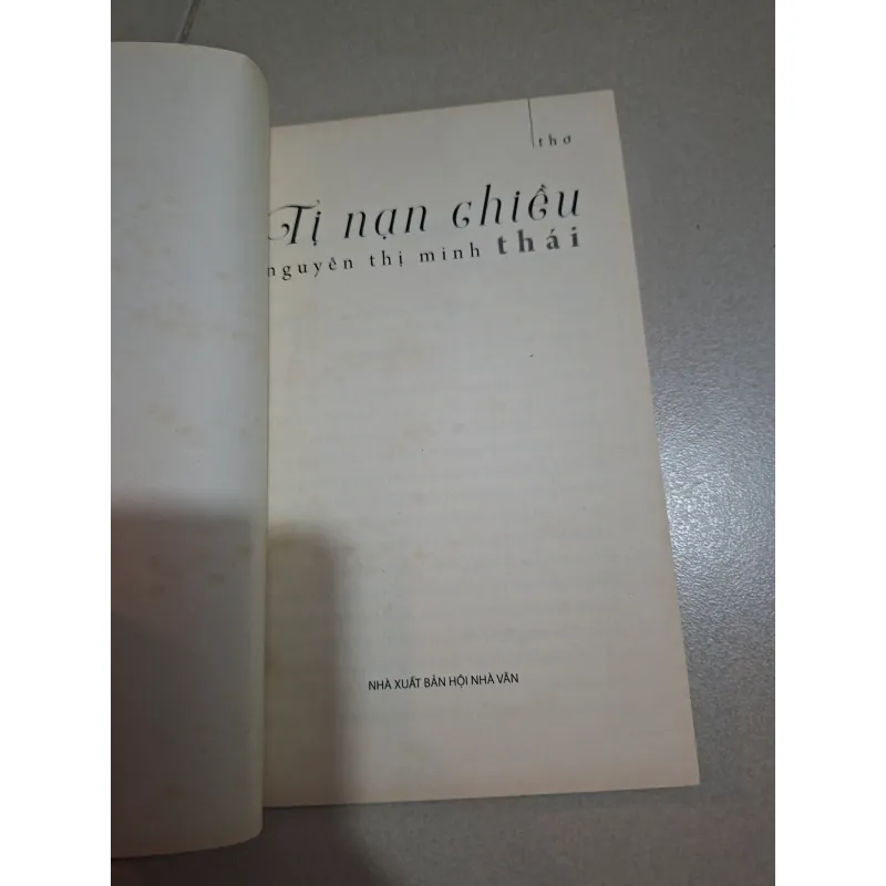 Tị nạn chiều của Nguyễn Thị Minh Thái 937509