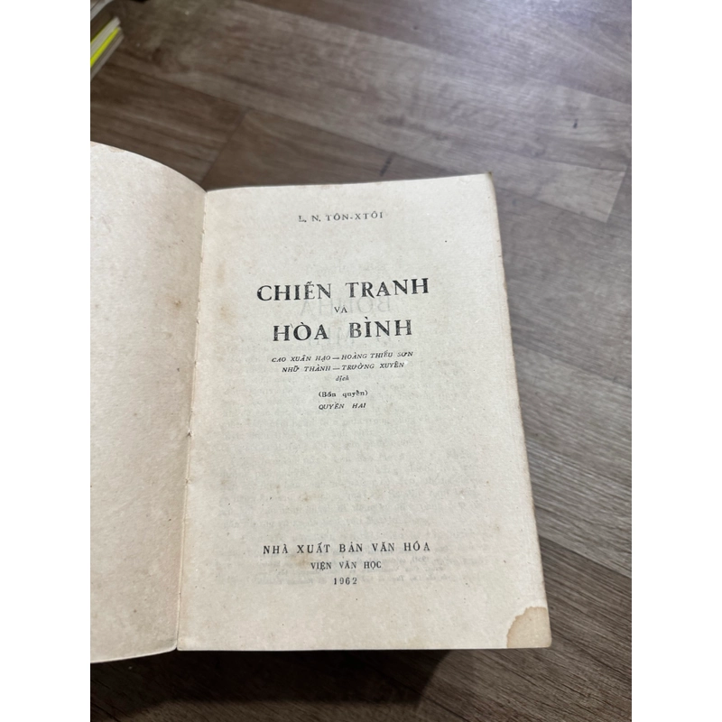 Chiến tranh  và hoà bình 545706