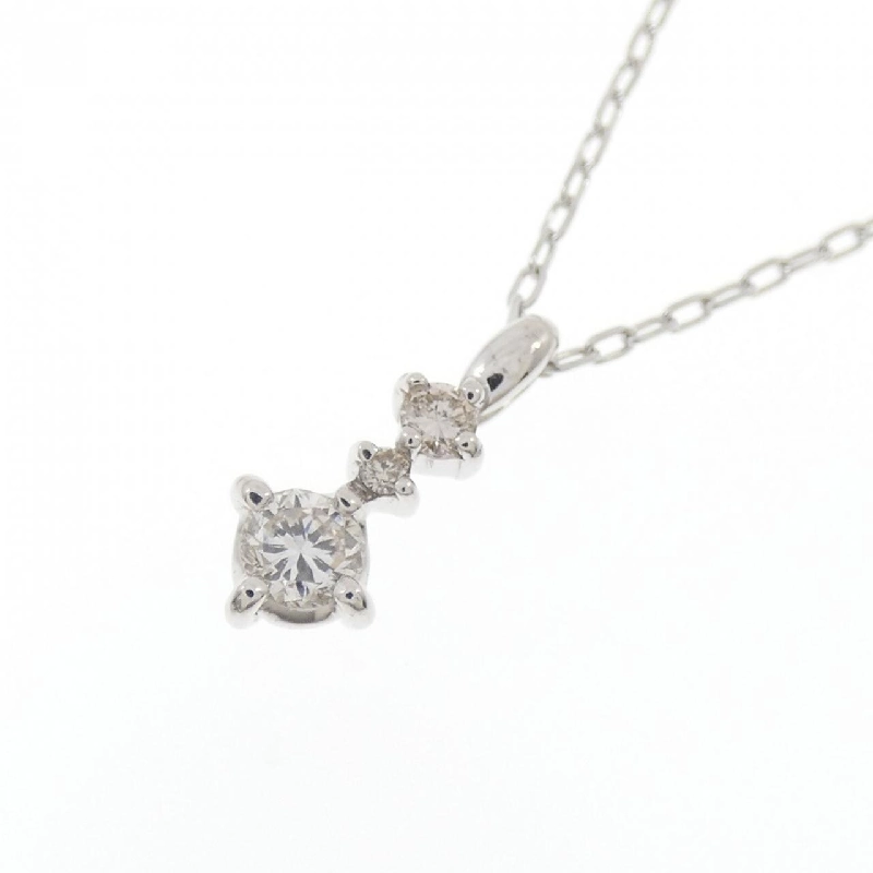 K18WG Dây chuyền kim cương 0.20CT - Hàng hiệu Chính hãng 859865