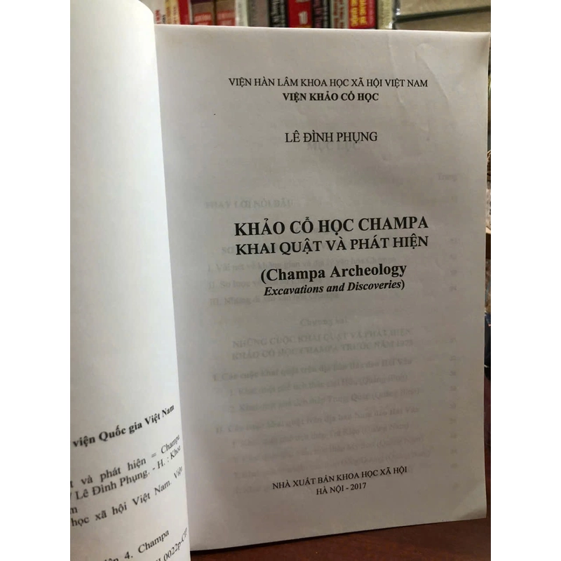 KHẢO CỔ HỌC CHAMPA KHAI QUẬT VÀ PHÁT HIỆN - Lê Đình Phụng 469725