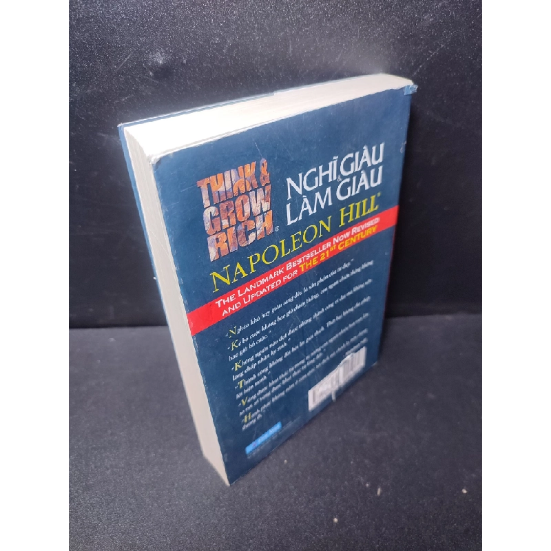 [59K/kg] Nghĩ Giàu & Làm Giàu Napoleon Hill 2020 (Khổ Nhỏ) mới 80% ố, rách bìa, tróc bìa, bẩn bìa HCM2301 làm giàu, kỹ năng 364761