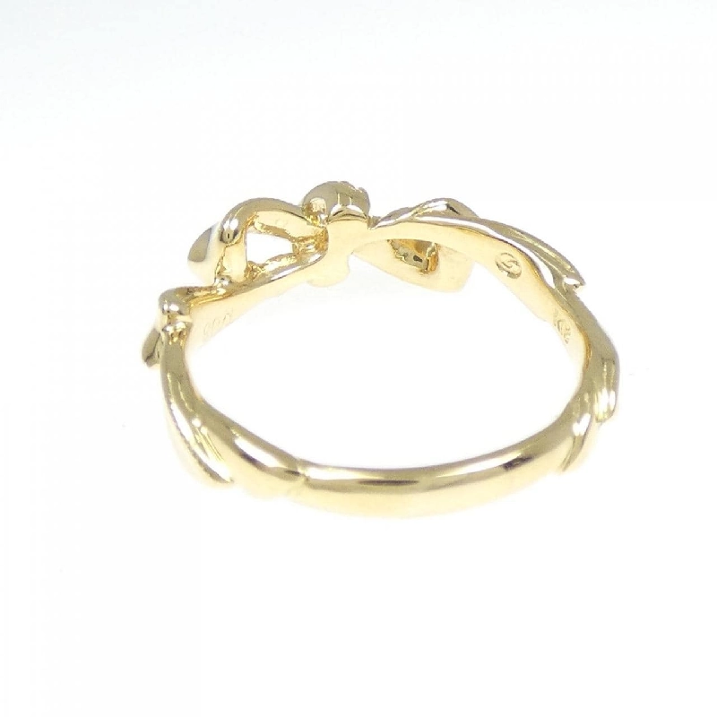 Nhẫn kim cương hình ruy băng K18YG 0.03CT - Hàng hiệu chính hãng 856105