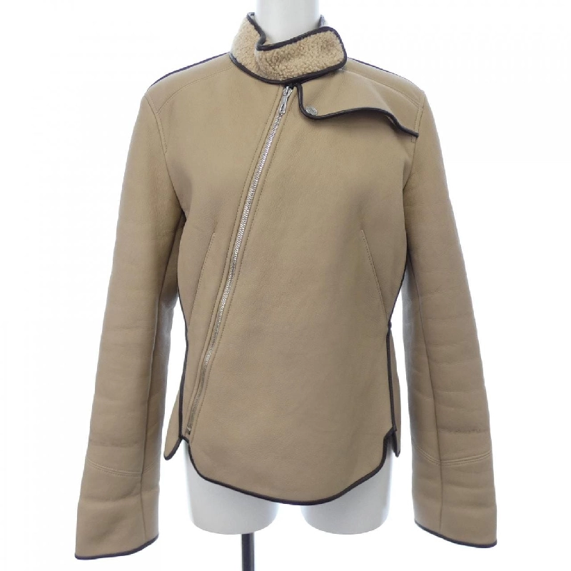 【Khuyến mãi】Áo khoác lông cừu HERMES 640638