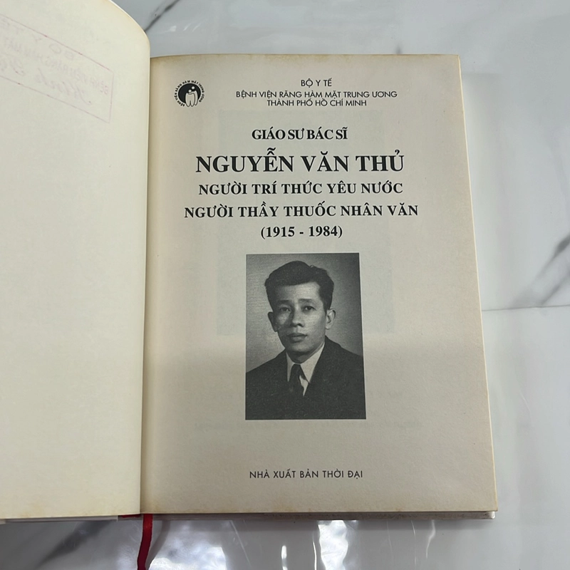 Giáo sư bác sĩ Nguyễn Văn Thủ- người trí thức yêu nước, người thầy thuốc nhân văn 505098