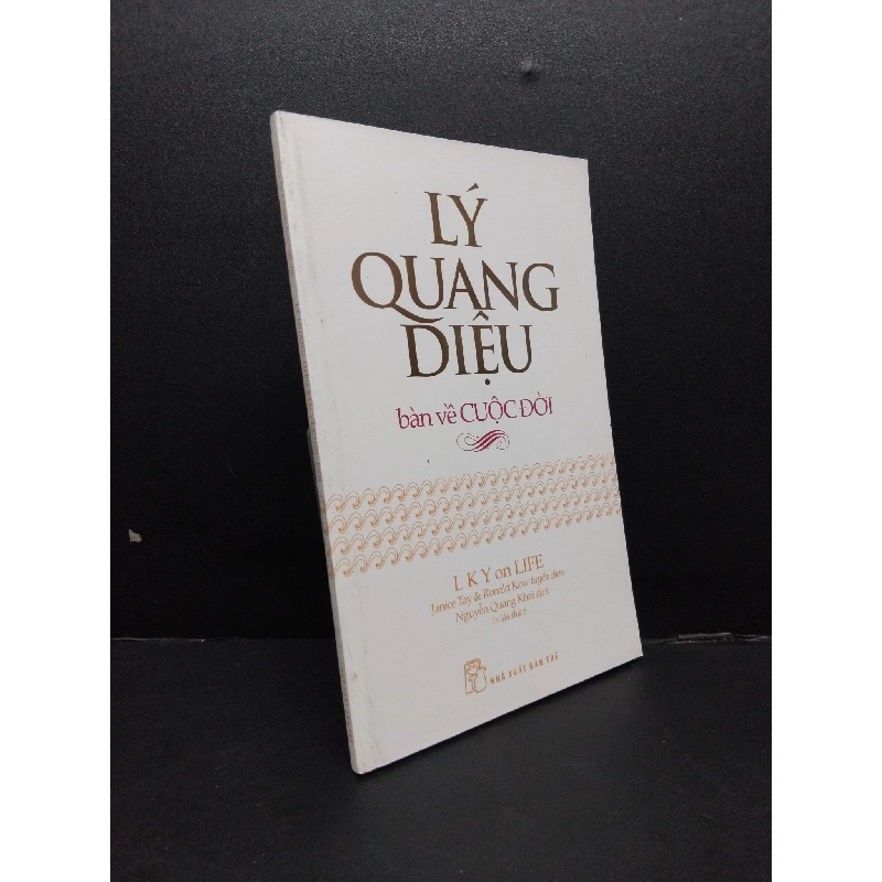 Lý Quang Diệu bàn về cuộc đời mới 70% ố vàng bẩn 2018 HCM1008 Janice Tay & Ronald Kow KỸ NĂNG 916487
