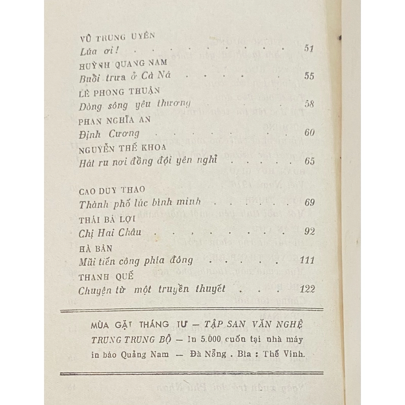 Mùa Gặt Tháng Tư 521734