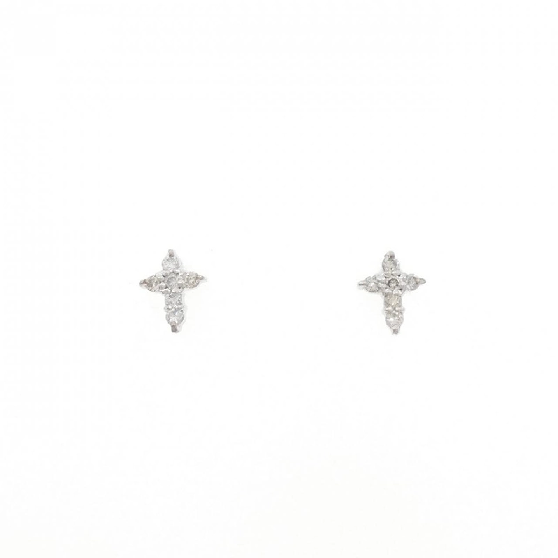 PT900 Bông tai kim cương chéo 0.1CT - Hàng hiệu Chính hãng 868463