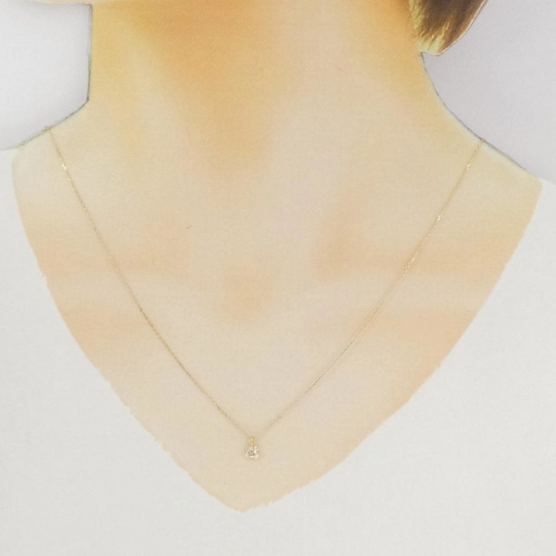 K18YG Dây chuyền kim cương 0.15CT - Hàng hiệu Chính hãng 846486