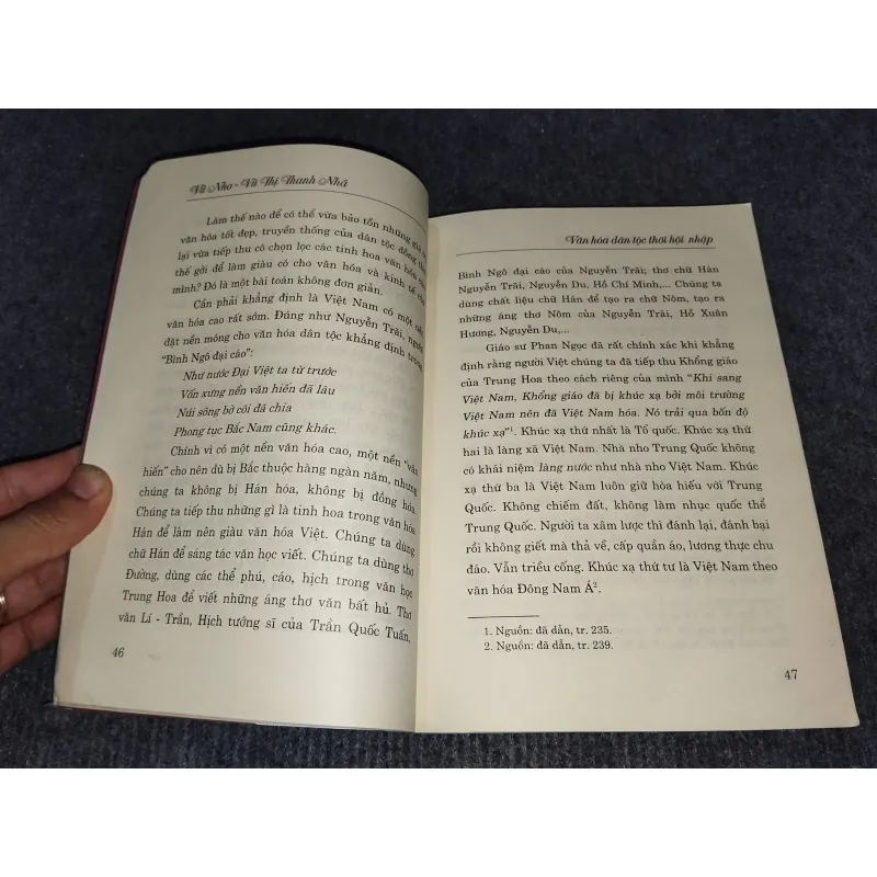 VĂN HOÁ DÂN TỘC THỜI HỘI NHẬP 957432