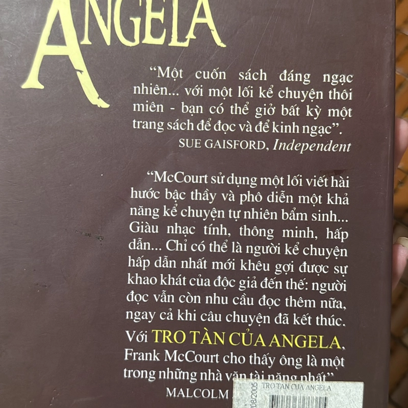 Tro tàn của Angela - Frank Mccourt 534253