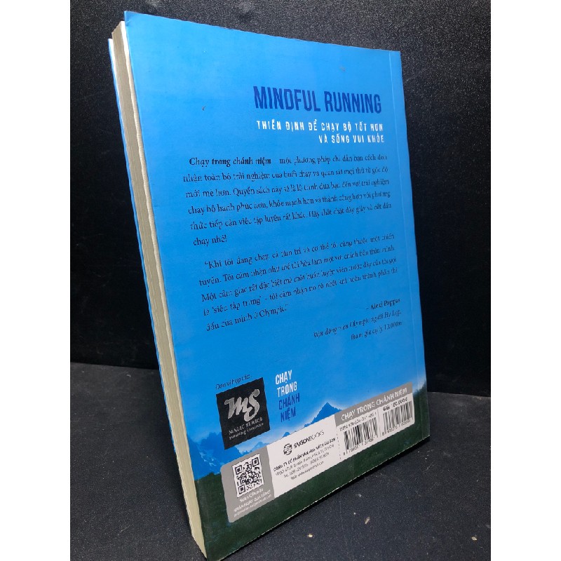 Chạy trong chánh niệm - Thiền định để chạy bộ tốt hơn và sống vui khỏe 2021 Mindful Running mới 90% (chánh niệm , thiền) HCM.SBM2301 Oreka-Blogmeo 67222