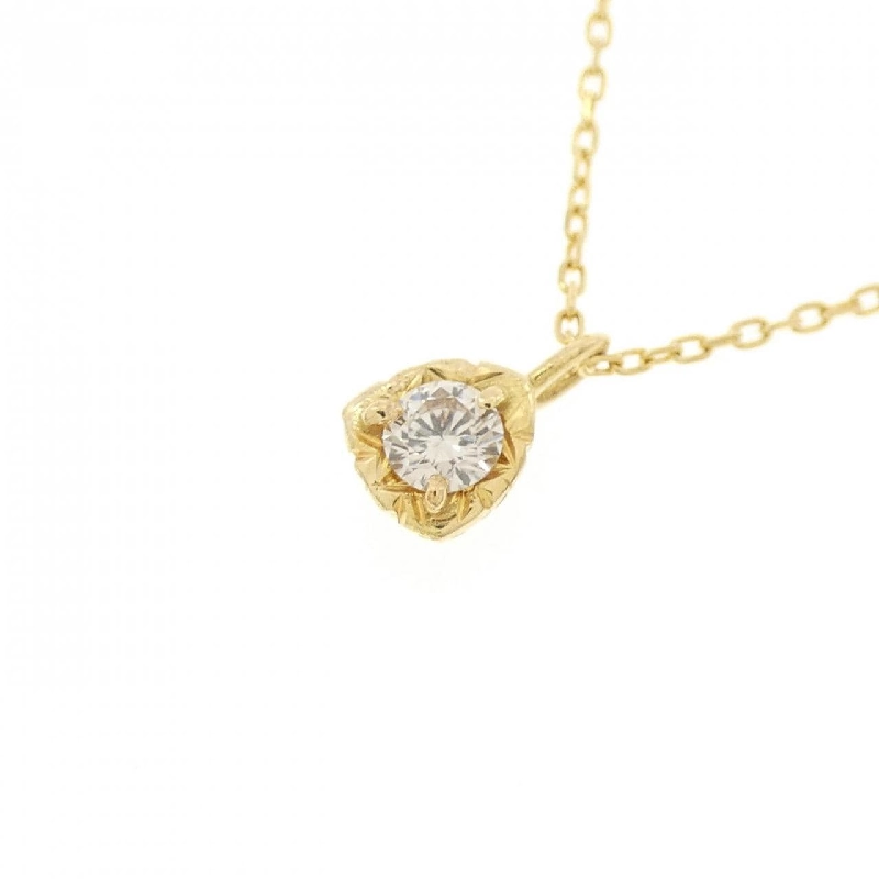 Dây chuyền kim cương 750YG/K18YG 0.10CT - Hàng hiệu Chính hãng 863081