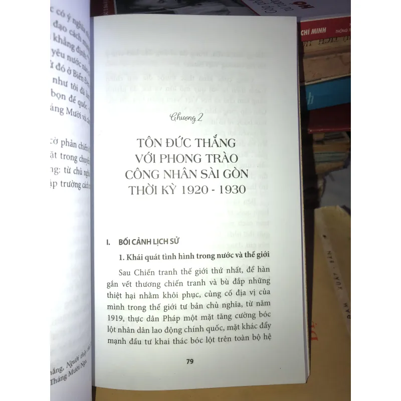 Tôn Đức Thắng với phong trào công nhân Sài Gòn đầu thế kỷ XX đến năm 1930 1021720