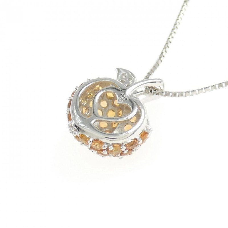 K18WG Sapphire Necklace 0.96CT - Hàng hiệu Authentic 865951