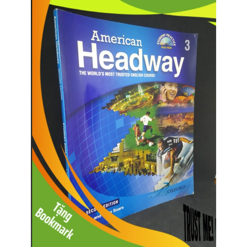 (TẶNG BOOKMARK) American headway student book 3 RBK2812 938723