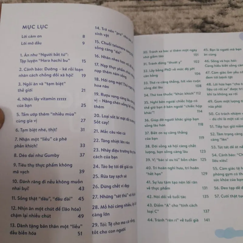 50 bí quyết SỐNG LÂU. Tg KAREN SALMANSOHN 762810