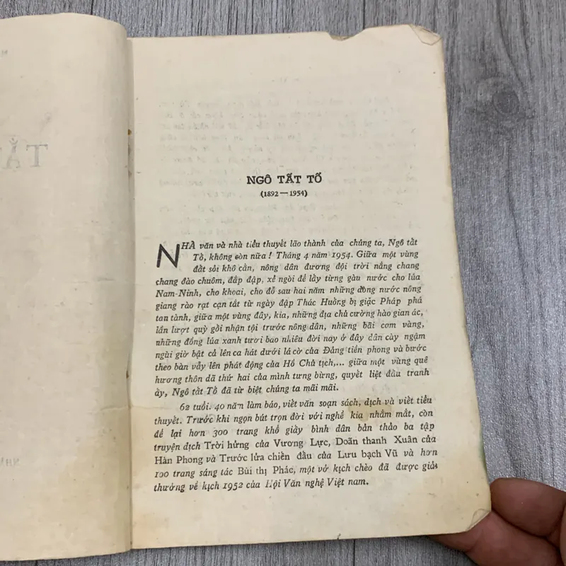 Tắt đèn - ngô tất tố. 1955-1956. 6a2 717436