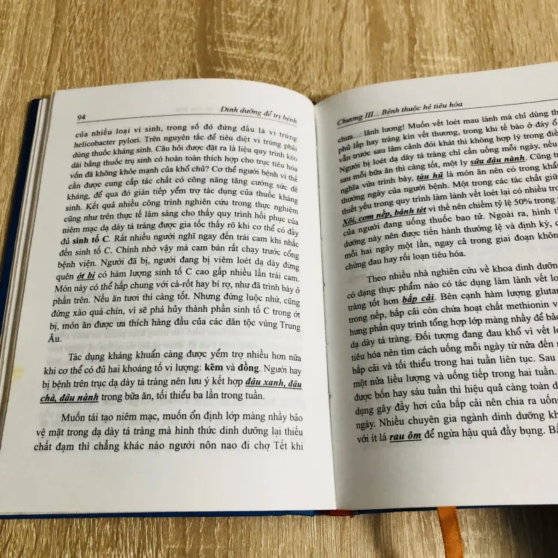 PHÒNG VÀ CHỮA BỆNH BẰNG THỨC ĂN HÀNG NGÀY  1017599