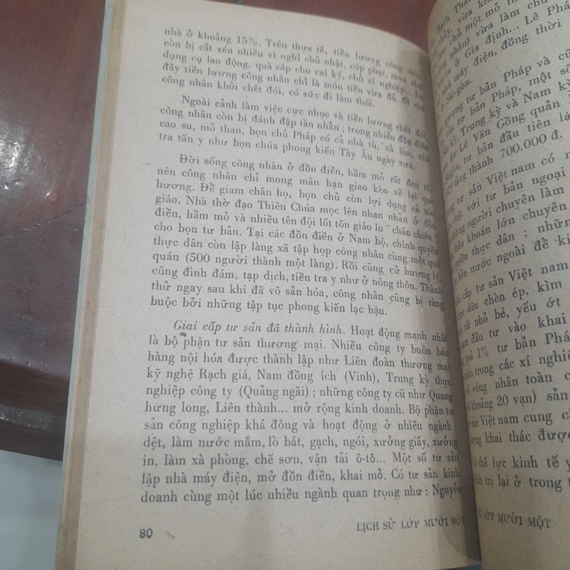 LỊCH SỬ LỚP 11 PHỔ THÔNG, tập II (in năm 1976) 519392