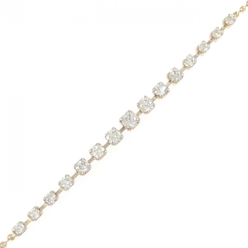 K18PG Vòng tay kim cương 0.50CT - Hàng hiệu Chính hãng 871963