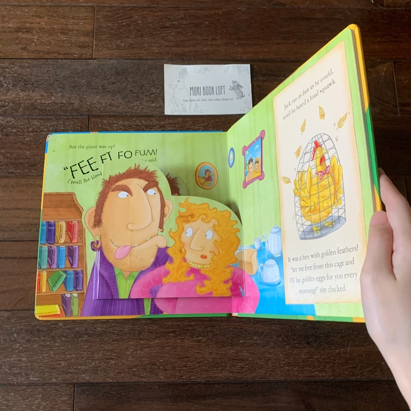 Sách ngoại văn Pop-Up 3D Fairytales: Jack and the Beanstalk, Used, Bìa cứng 505935