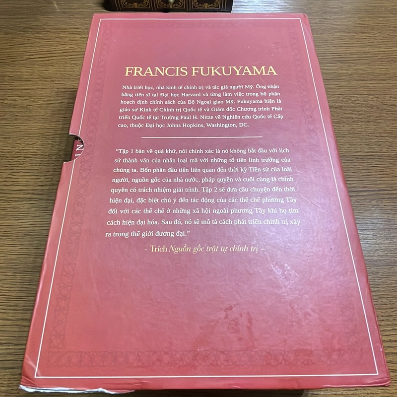 Boxset Lịch sử chính trị Từ thời tiền sử đến kỷ nguyên toàn cầu hoá Francis Fukuyama 388084