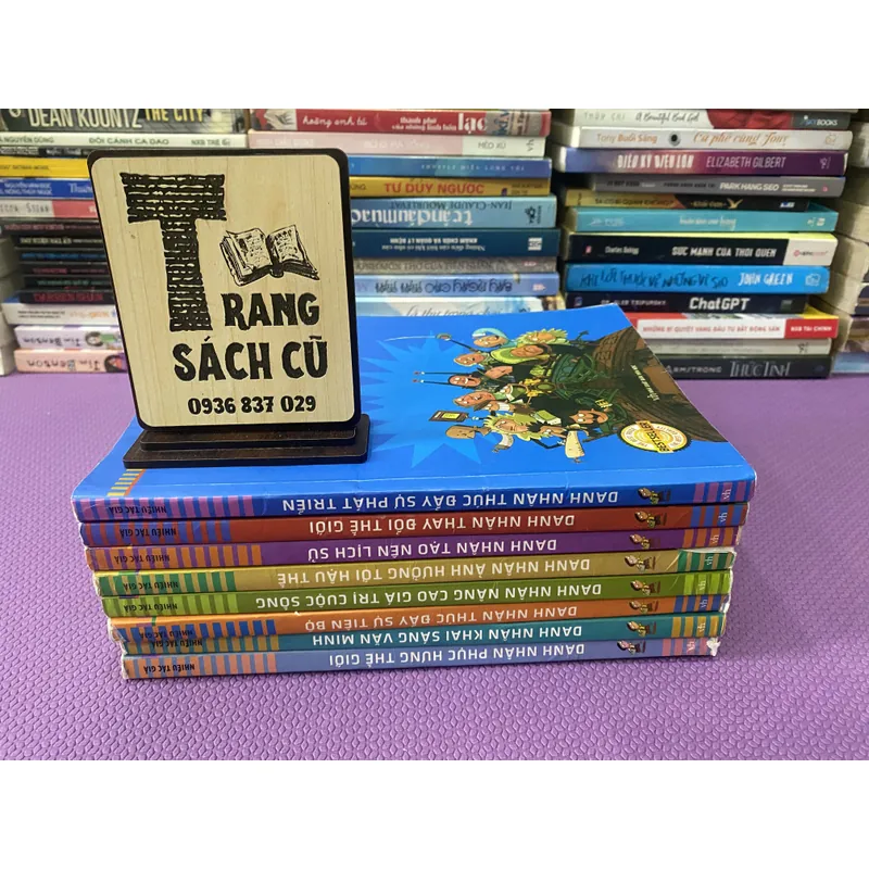 Trường Học Doanh Nhân Thế Giới ( 8 cuốn - 2 cuốn sức bìa như hình ₫ 591954