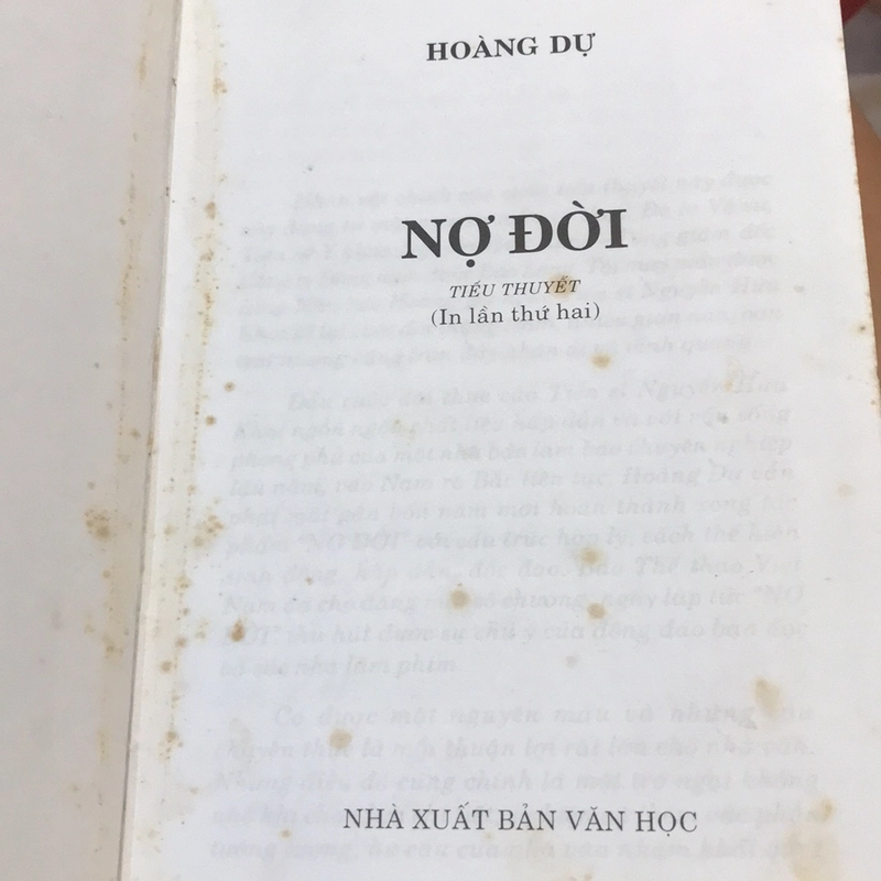 NỢ ĐỜI (Tiểu thuyết) 522778