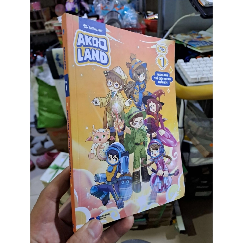 (TẶNG BOOKMARK) Akooland thế giới học cụ thần kỳ tập 1 - Akooland - RBK0111 938655