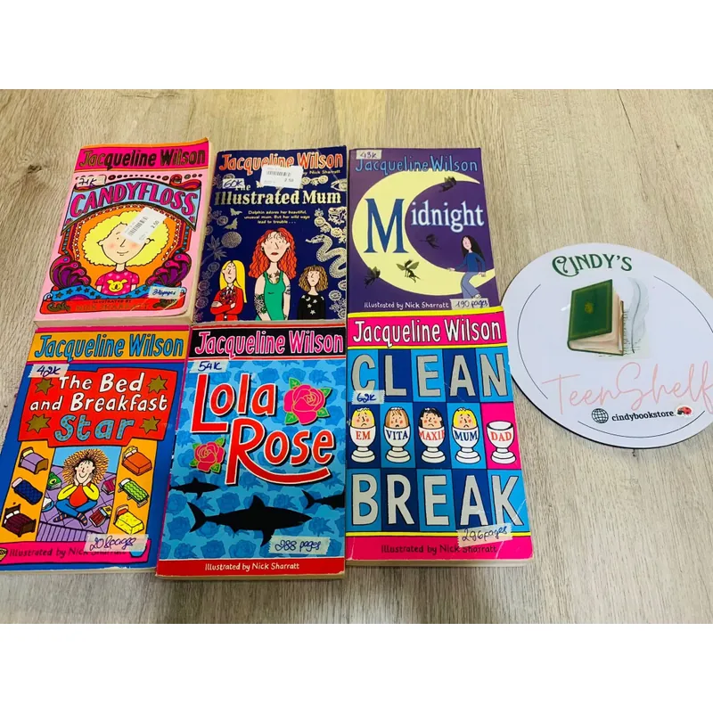 [Sách tiếng Anh 2hand] Like new 90% - 🎉🎉Set sách của tác giả Jacqueline Wilson🍀 604951