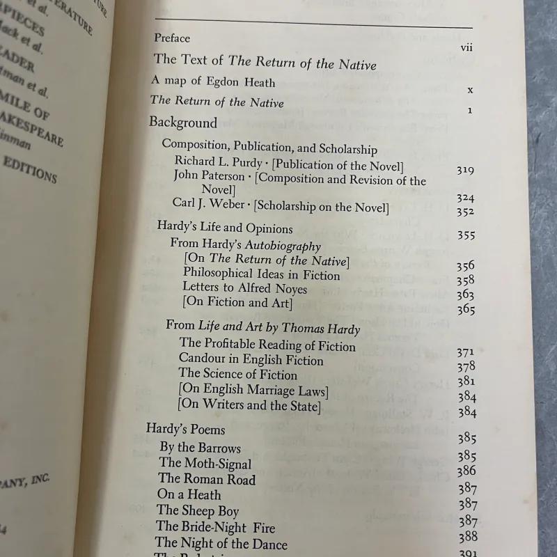 THE RETURN OF THE NATIVE - THOMAS HARDY  1046662