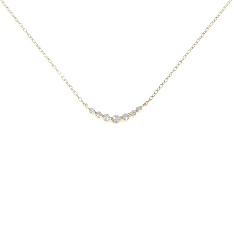 Dây chuyền kim cương K18YG 0.12CT - Hàng hiệu Chính hãng 862439