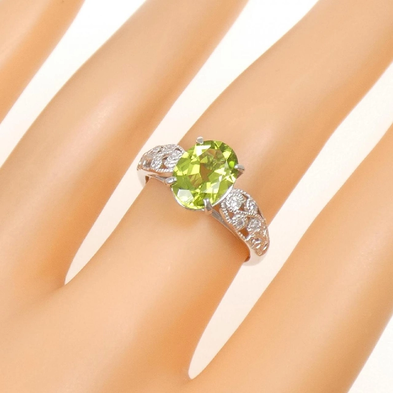 Nhẫn Peridot PT900 1.97CT - Hàng hiệu Chính hãng 851614