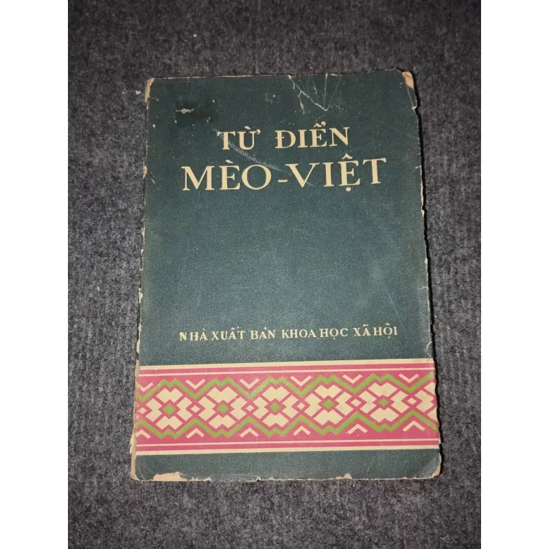 TỪ ĐIỂN MÈO - VIỆT 992515