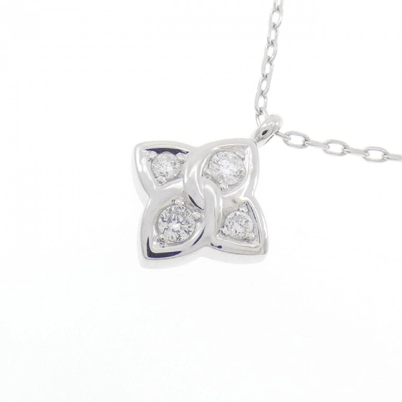 K18WG Dây chuyền kim cương - Hàng hiệu Authentic 859329