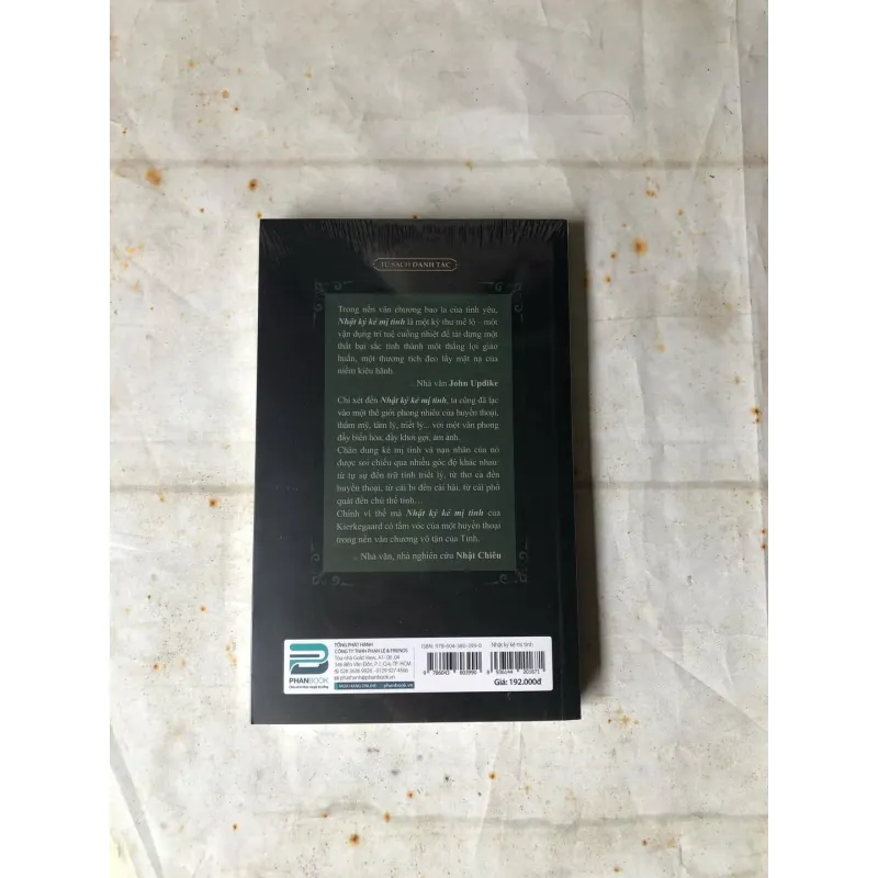Nhật Ký Kẻ Mị Tình - Søren Kierkegaard 783109