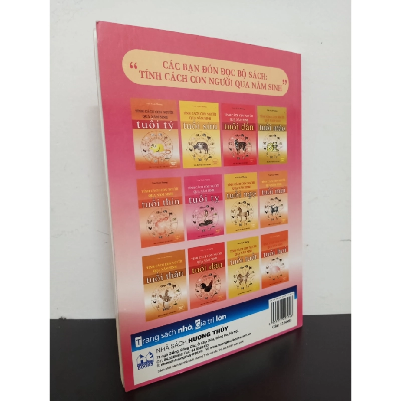 [Phiên Chợ Sách Cũ] Tính Cách Con Người Qua Năm Sinh - Tuổi Tỵ - Trần Mạnh Thường 0702 401826