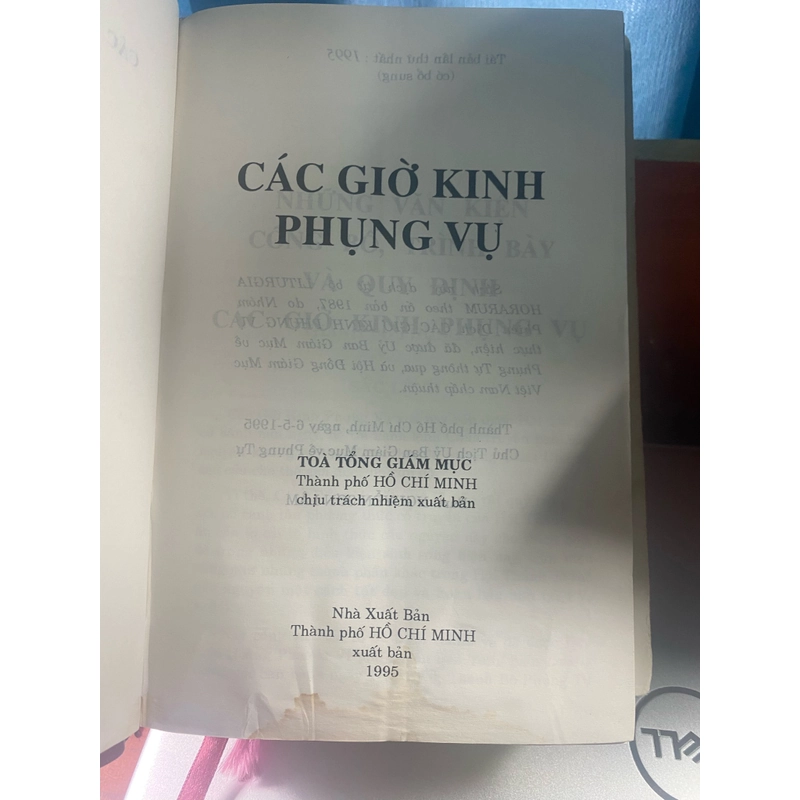 Các giờ kinh phụng vụ xb 1995 524909