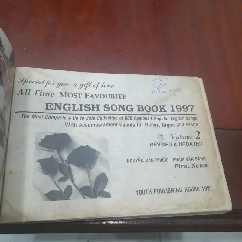 All time Most Favourite ENGLISH SONG BOOK 1997 751756