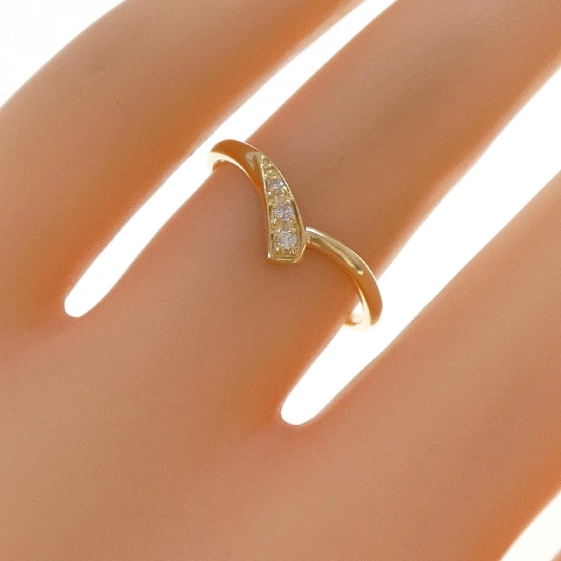 Nhẫn kim cương K18YG 0.03CT - Hàng hiệu Chính hãng 853086