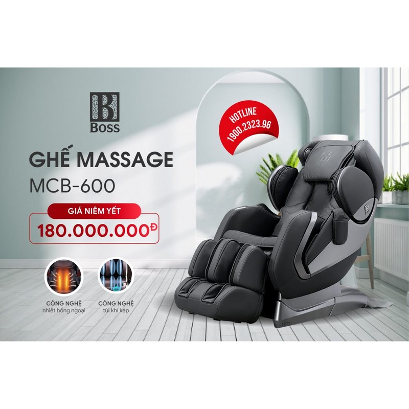 ghế massage thương hiệu Boss,Nhật Bản 188179