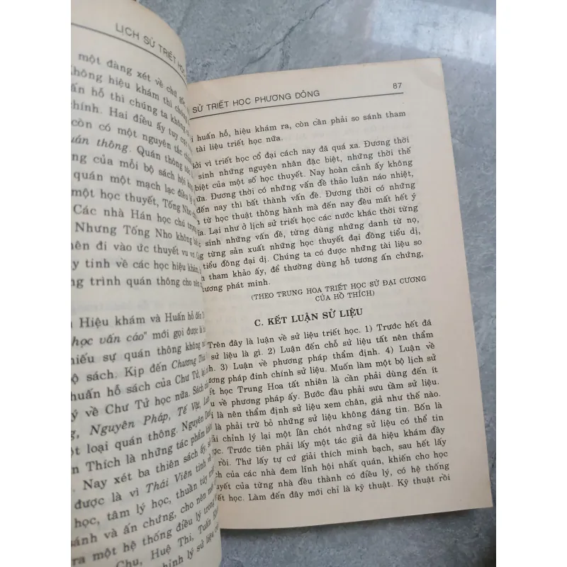 LỊCH SỬ TRIẾT HỌC PHƯƠNG ĐÔNG - NGUYỄN ĐĂNG THỤC 792847